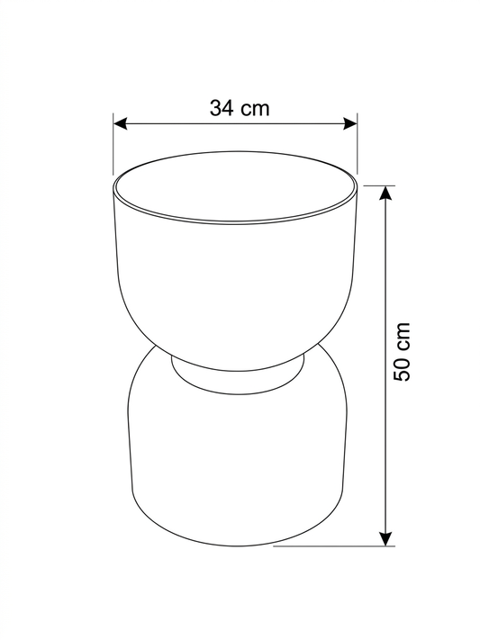 Zen side table
