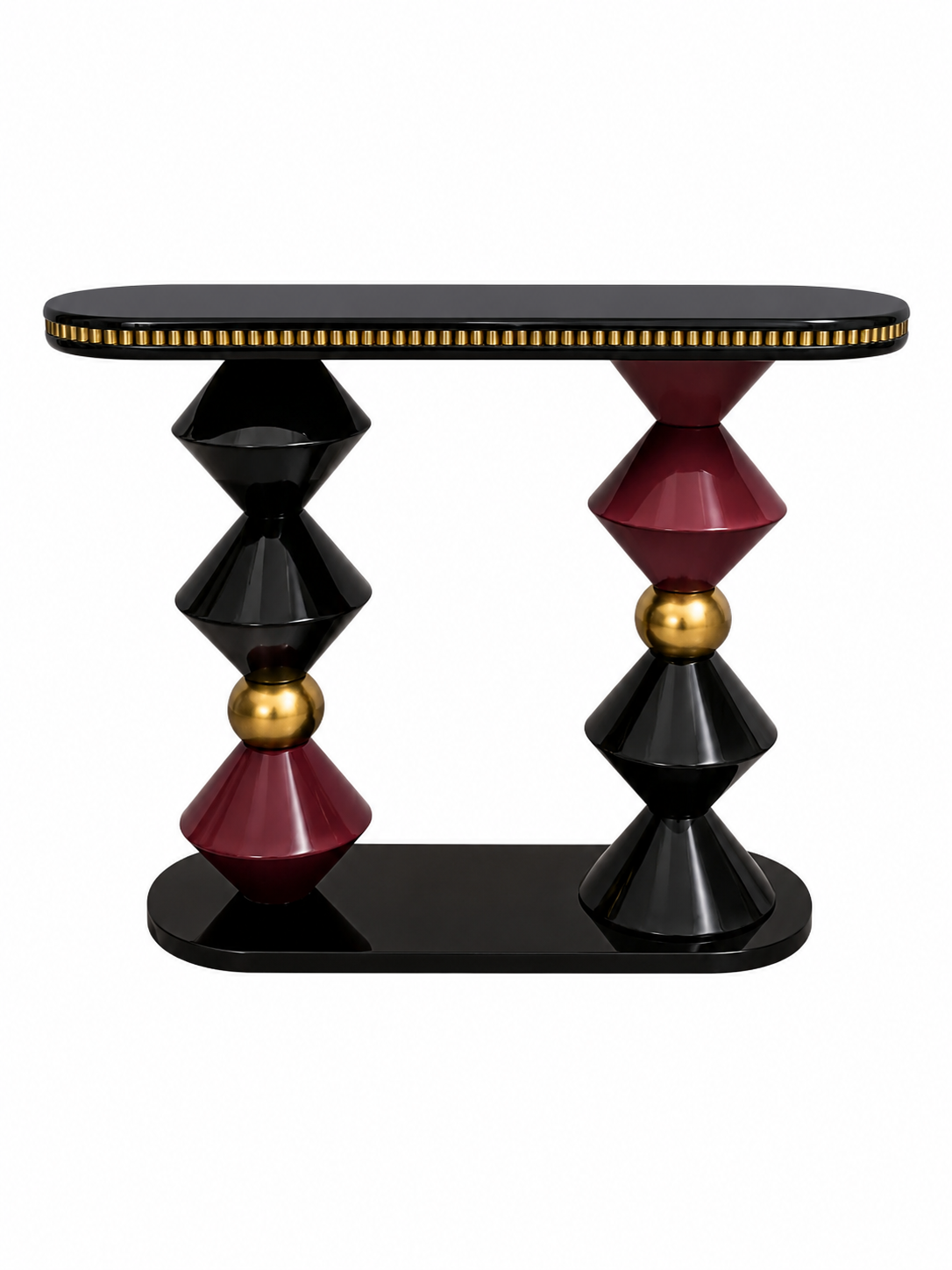 Regalia Geometric Console Table