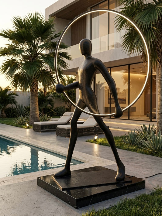 Atlas Ring Floor Lamp