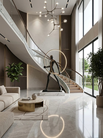 Atlas Ring Floor Lamp
