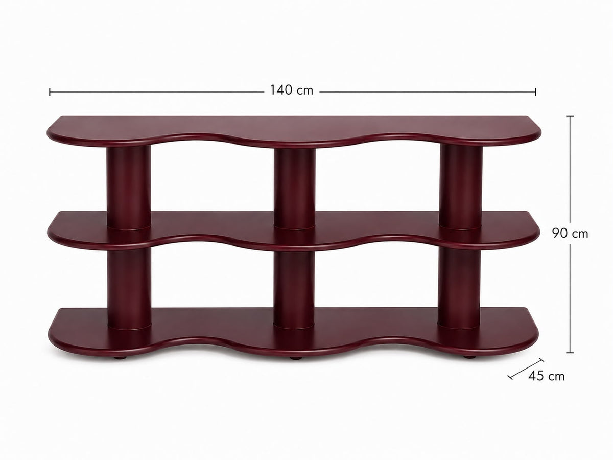 Marcellus Wave Console Table