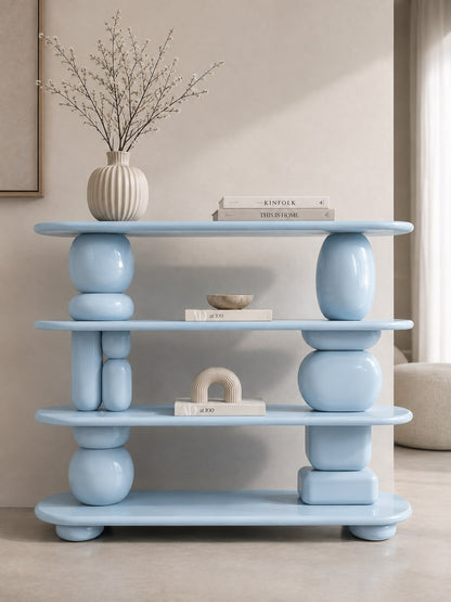 Solen Oak Wood Console