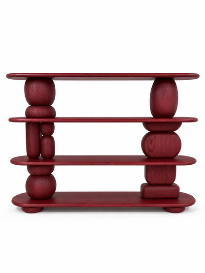 Solen Oak Wood Console