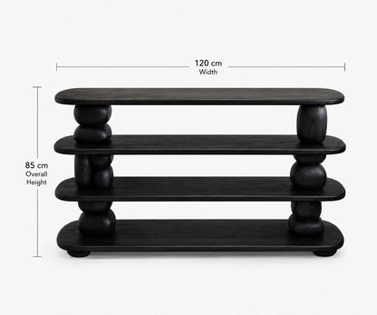 Solen Oak Wood Console
