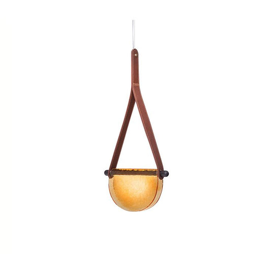 Alba in orange glass Pendant light